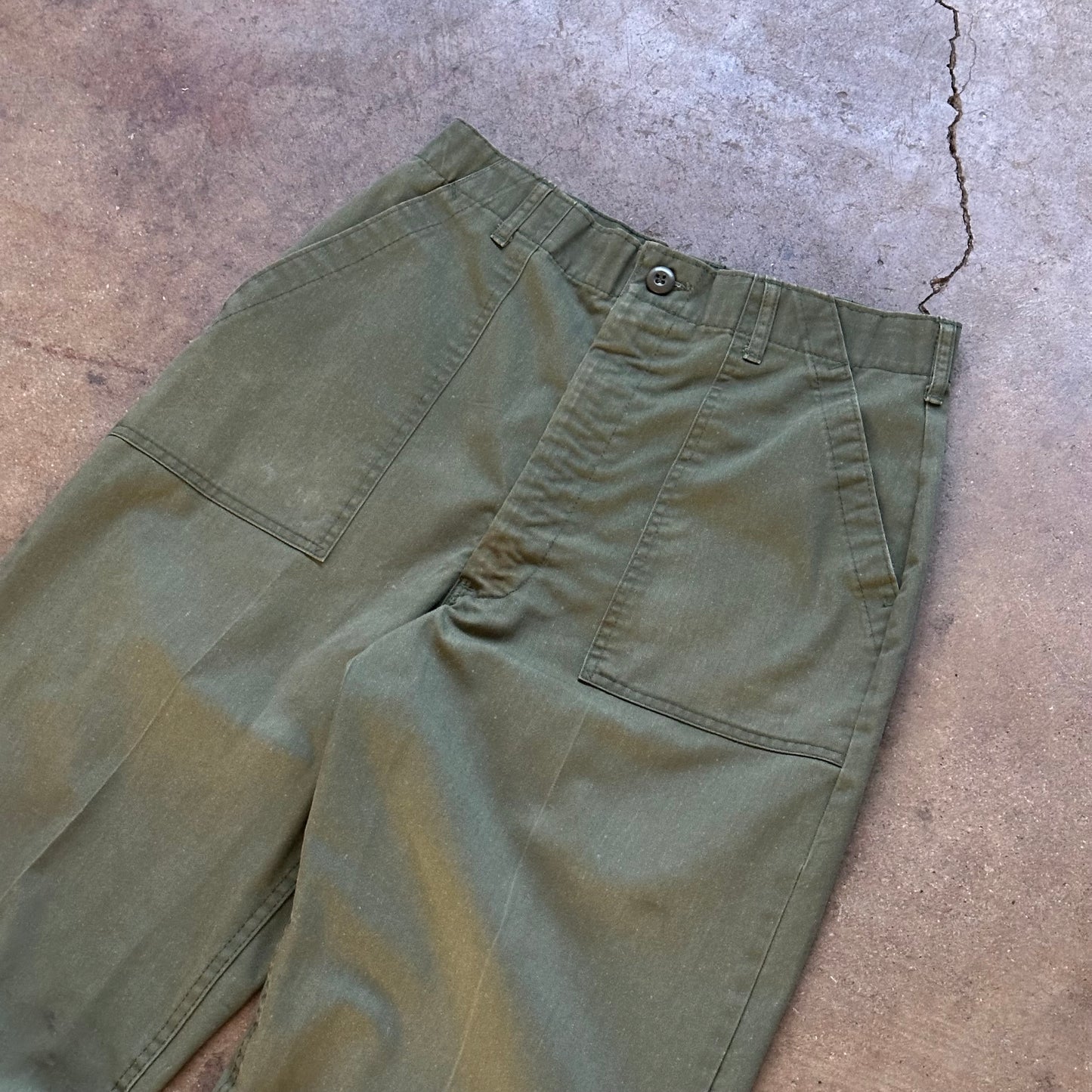 1980's Military Fatigue Pants - 30x30