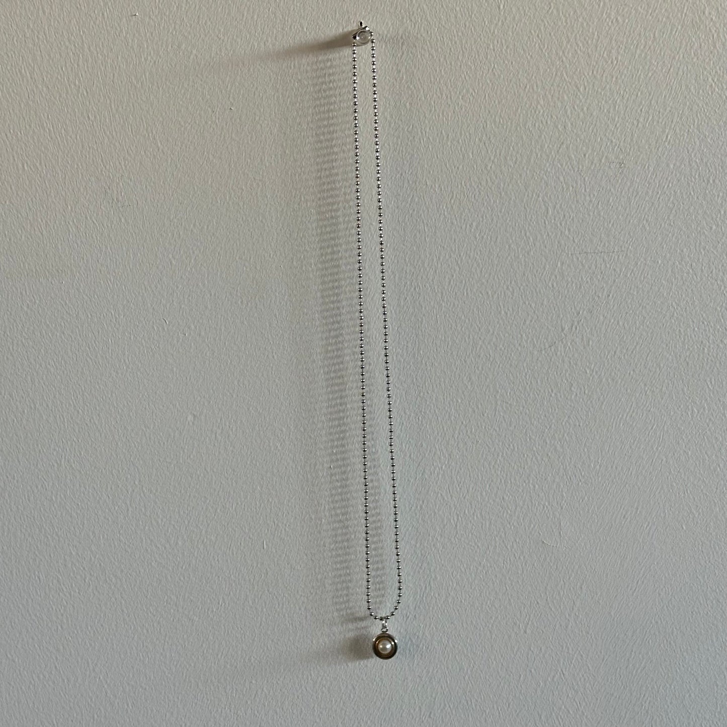 1980's Pearl Pendant Necklace