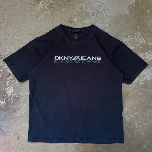 2000’s DKNY Jeans Graphic Tee - Large