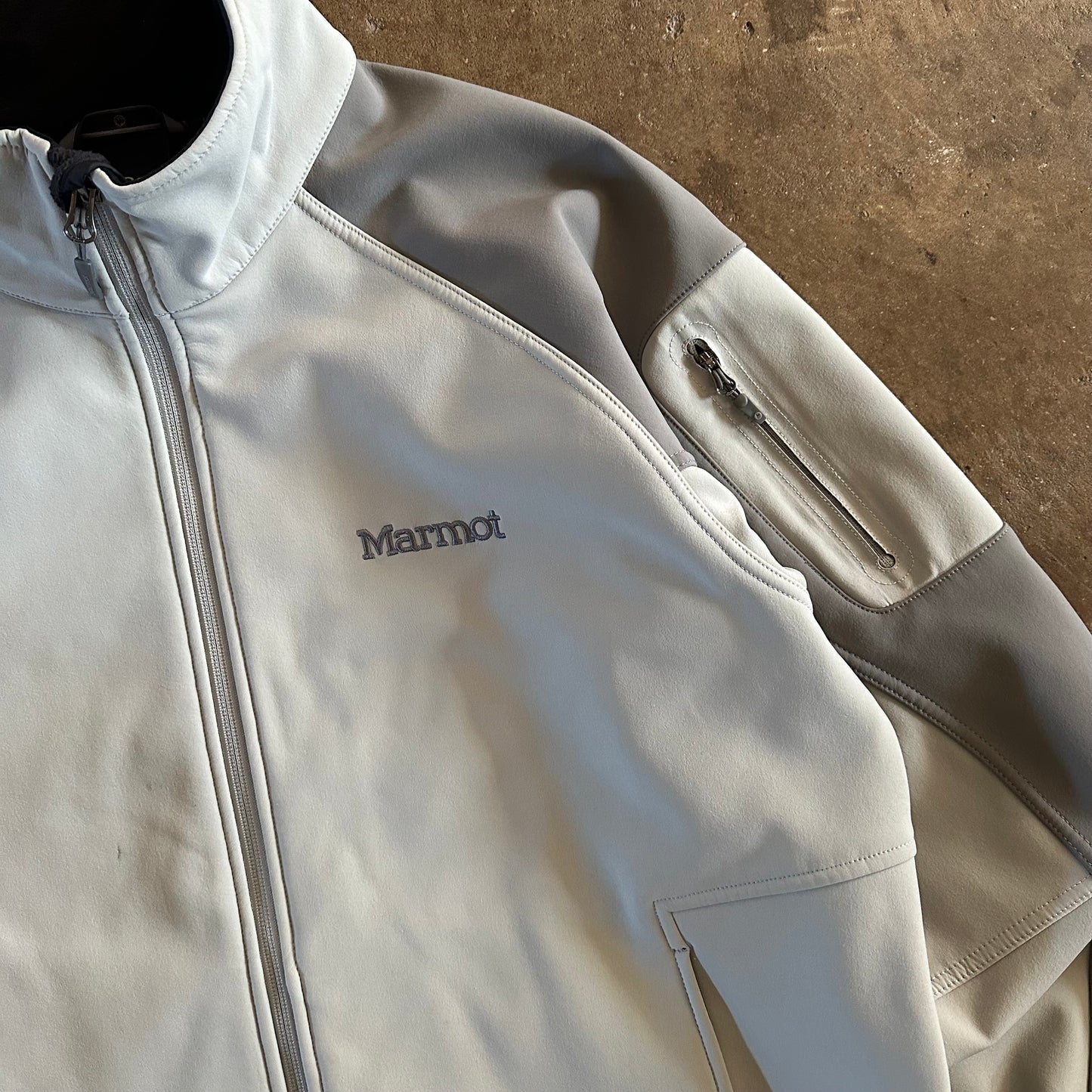 2000's Marmot Mid Layer Zip Up - Large